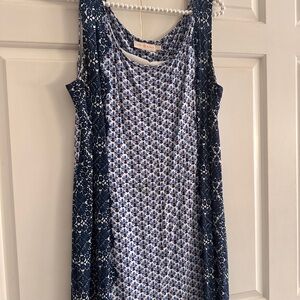 Tory Burch Blue Mini Dress
